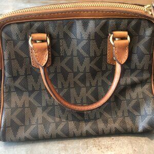 Michael Kors Small Logo Print Handbag